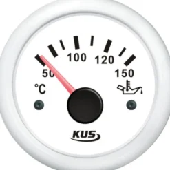 Kus Oljetemperaturmätare Vit, 50-150gr, 12/24v
