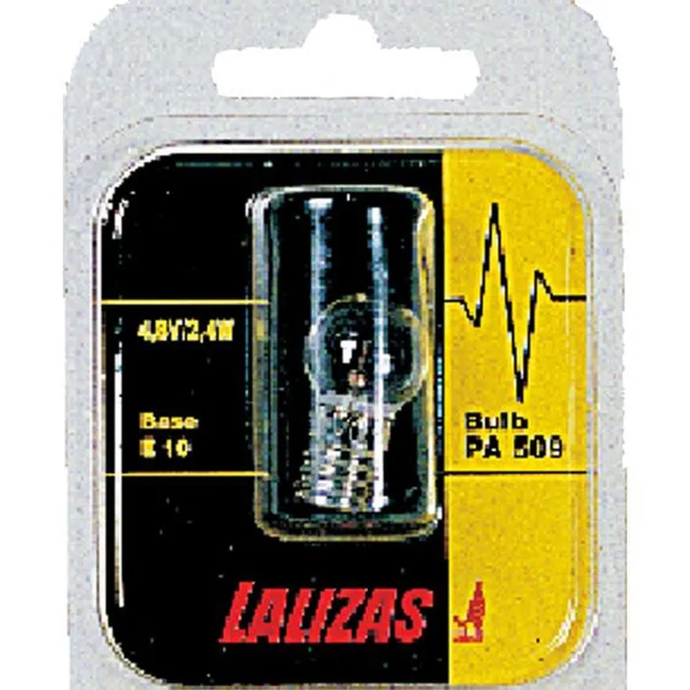 Lalizas Reservglödlampa för Nödljus 9x28 mm 3,5W 0,75A 4,8V