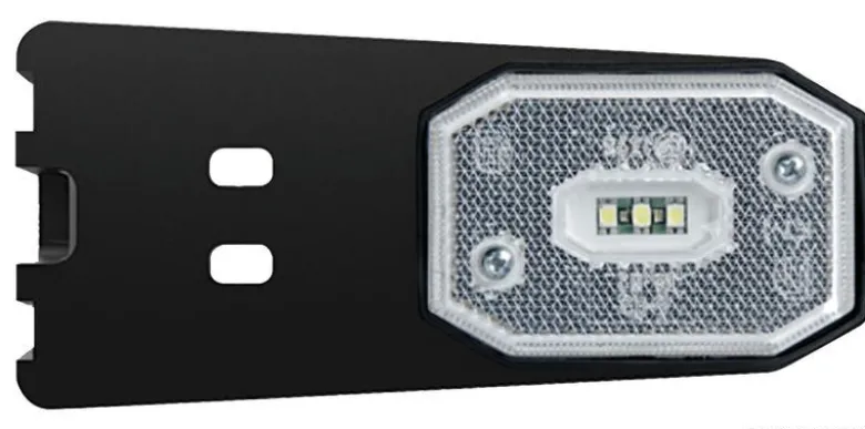 LED främre vit lykta med fäste