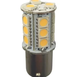 1852 LED-lampa Ba15S, 10-35V 2,4/25W 2700K - 2 st.
