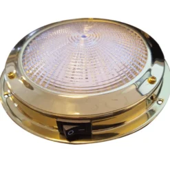Led lampe messing Ø137mm 12V