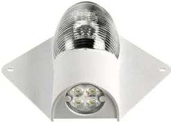 LED-lanterna och däckslampa 12/24 V, vitt hus