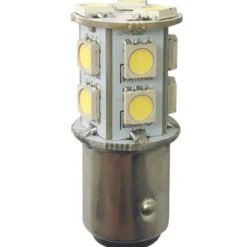 1852 LED-lanternlampa BAY15D Ø19x43mm 10-35V 2,2/20W - 2 st.