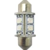 1852 LED pinol/spollampa 31mm 10-35V 0,8/8W röd - 2 st.