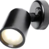 LED-spotlight i Svart 12/24V