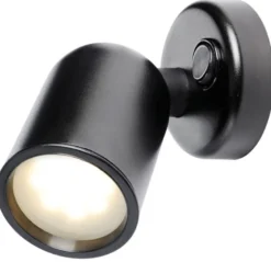 LED-spotlight i Svart 12/24V