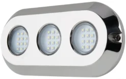 LED-undervattenslampa blå 180 W