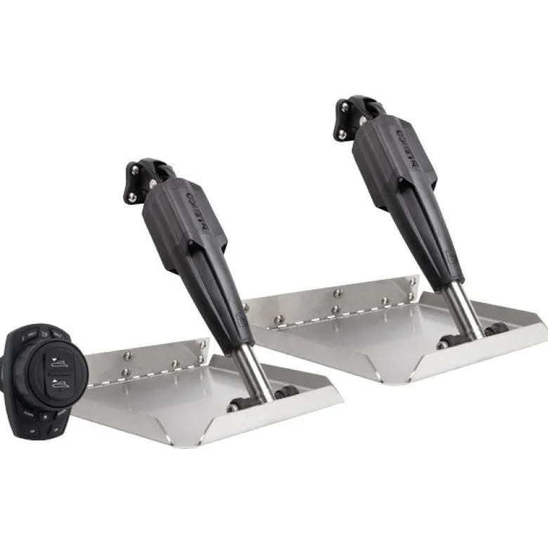 Lenco 12""x12"" Edge Mount trimplanssats med Pro Control Assi