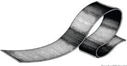 List 90x2 mm grå
