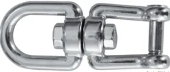 Öljet/schackel-svirvel AISI 316 6 mm