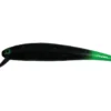 14 Long A Wobbler 9 cm #6 Black Body Green Tail