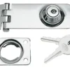 Låsbar hasp med nyckel 105x30 mm