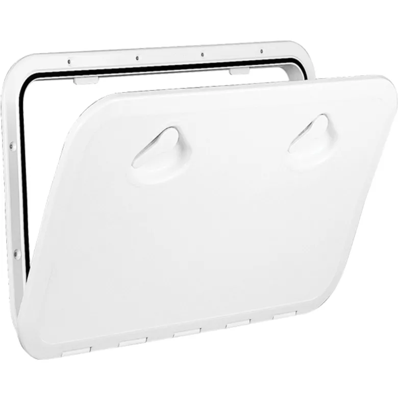 Lucka top line vit, 370x375 mm