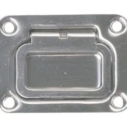 Luckhandtag Fjäderbelastat 75 x 57 x 13 mm Rostfritt Stål