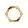 Maestrini Mutter Mässing, 3/8"
