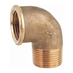 Maestrini Rörvinkel Mässing, Inv/Utv 1/4"