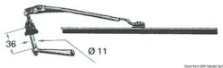 Manuell vindrutetorkare 280 mm
