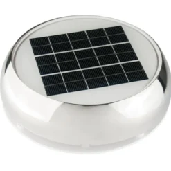 Marinco Solcellsventilator Day&Night Rostfri