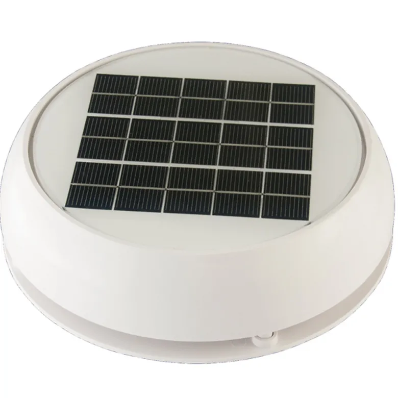 Marinco Solcellsventilator Day&Night Vit