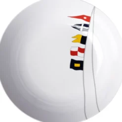 Marine Business Regata Djup tallrik Melamin 6 st