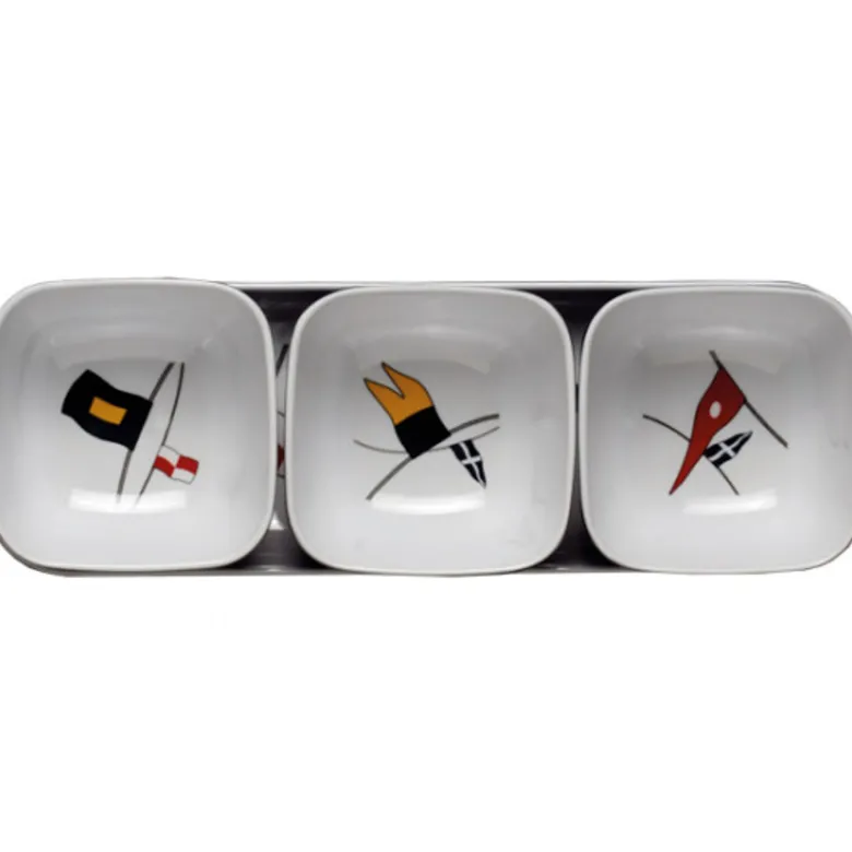 Marine Business Regata Snack Set Melamin
