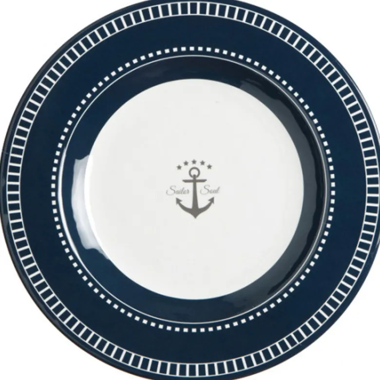 Marine Business Sailor Soul Desserttallrik Melamin 6 st
