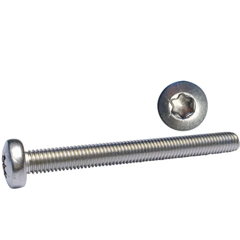 Maskinskruvar cylindrisk RF, 100 st