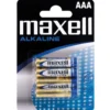 Maxell Alkaliska AAA/LR 03 batterier - 4st