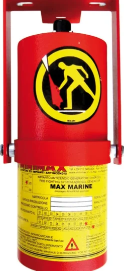 Max Marine 45 aerosolbrandsläckningssystem