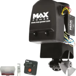 Max Power bogpropellerkit  CT35 12V inkl. Joystick, säkring 175 amp