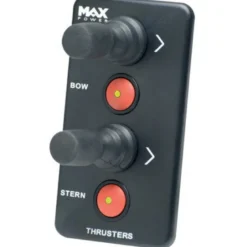 Max power joystick 12/24v dubb. svart