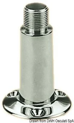 Monteringsfot för GPS/VHF-antenner AISI 316