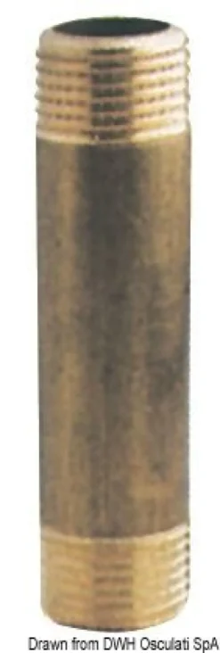 Mässingsförlängningshylsa 1/2" x 200 mm