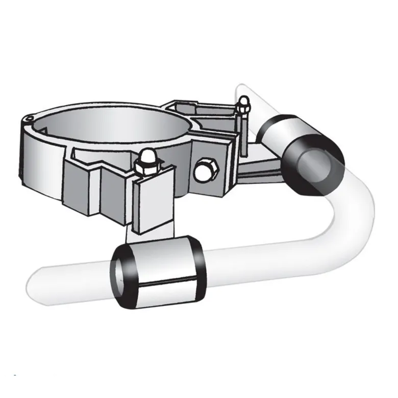 Multipulpitfäste 0-120° dubbelt, båtsystem