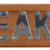 Namn/registreringsskylt 510x114x11 mm