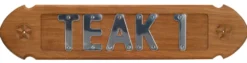 Namn/registreringsskylt 510x114x11 mm