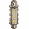 Nauticled lantern spollampa 37mm 10-30vdc 1,2/10W vit
