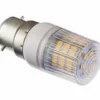Nauticled LED-lampa B22 IP44 Ø23x61 mm 10-36vdc 4/35 W