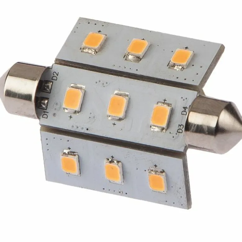 Nauticled spollampa 42mm 10-35vdc 2/15 W
