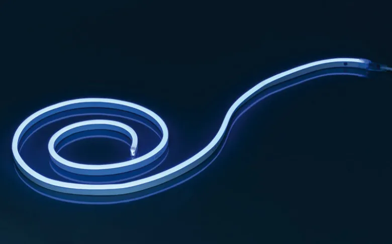 Neon Light flexibel LED-list 12V blå 12W