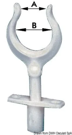 Nylonårtull 15x34 mm
