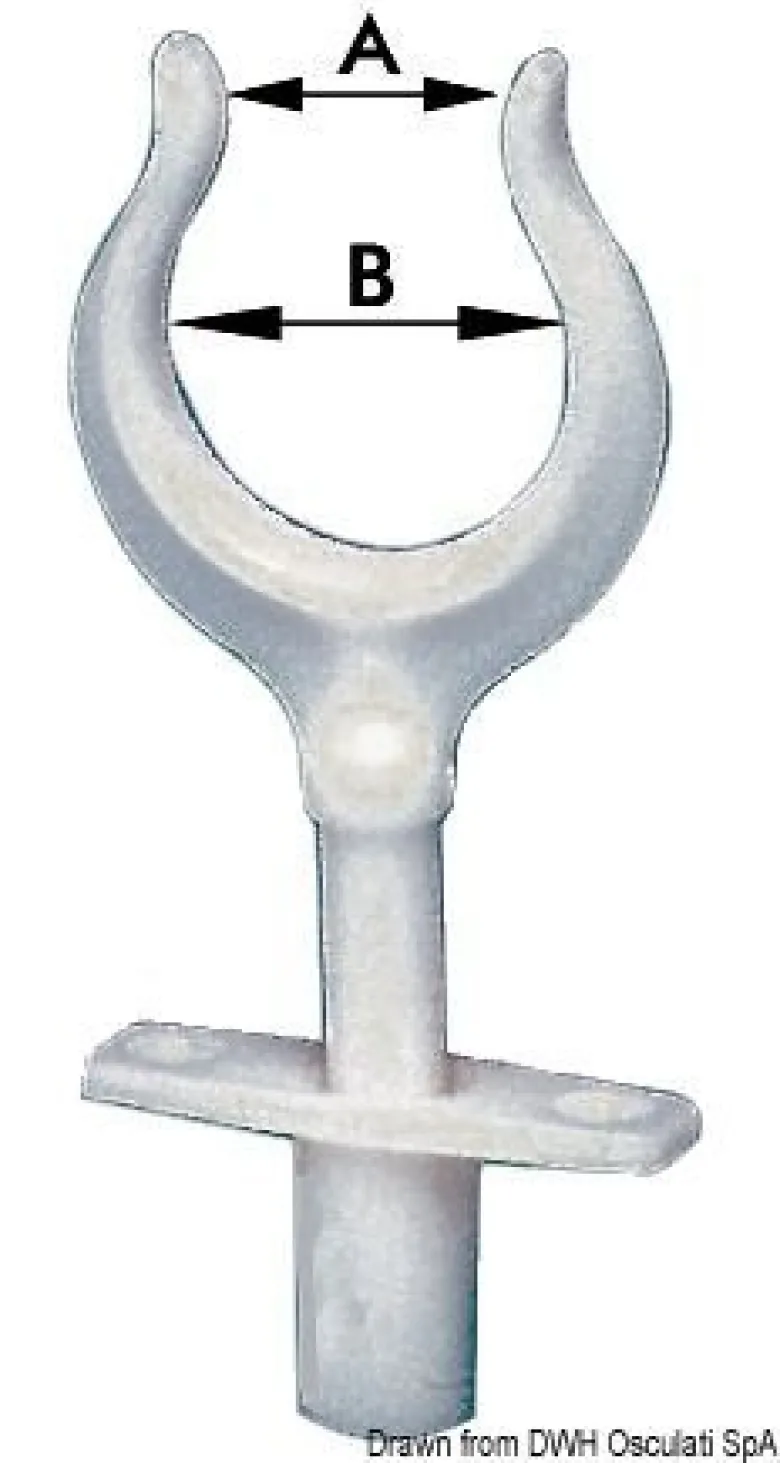 Nylonårtull 15x34 mm