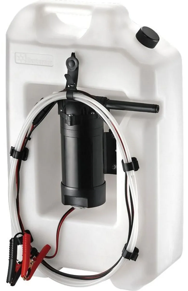 Oljebyteskit 12 V med tank
