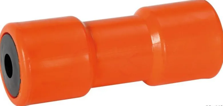Orange central kölrulle 200 mm Ø hål 21 mm