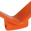 Orange lågt stävstöd i polyuretan 105 x 67 x 124 mm