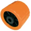 Orange sidorulle 75 mm, hål Ø 15 mm
