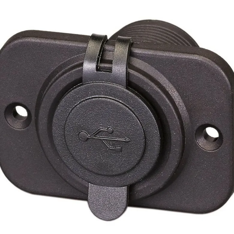 Panel med dubbla USB-uttag
