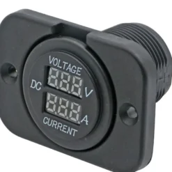 1852 panel med volt och mätare 6-30 Vdc 0-10Amp