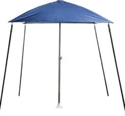 PARASOL hopfällbart parasoll för båt, marinblått