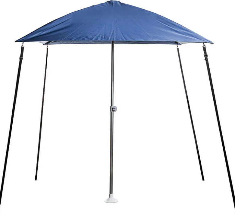 PARASOL hopfällbart parasoll för båt, marinblått